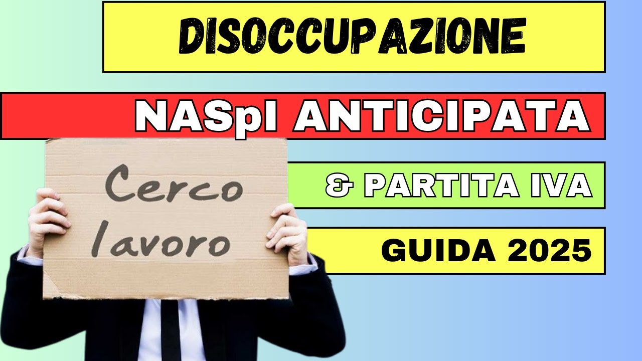 NASpI anticipata e partita IVA [LA GUIDA]