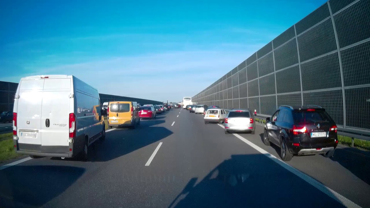 A2 wypadek alarmowo plus CB