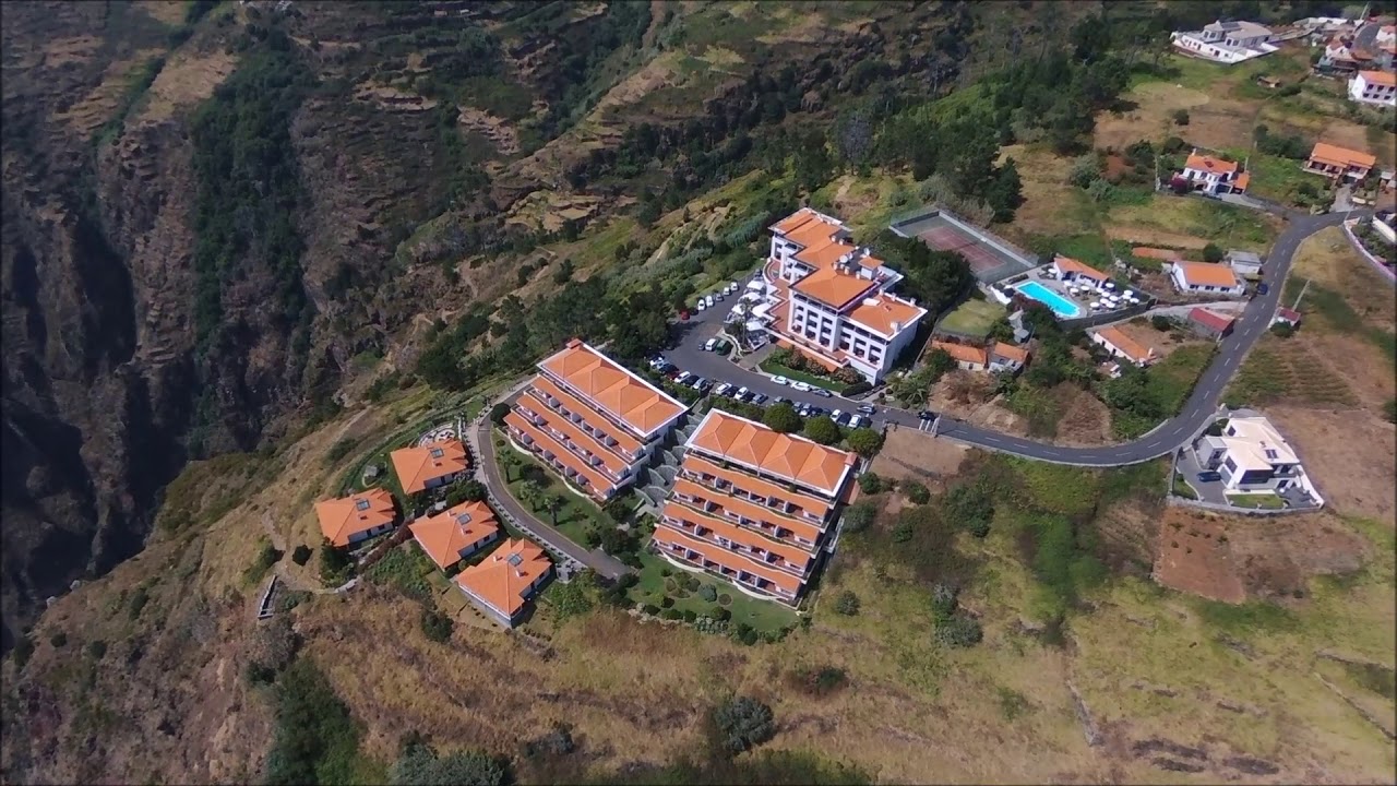 Jardim do Mar and Paul do Mar, Prazeres view Madeira Island Bebop 2 Drone