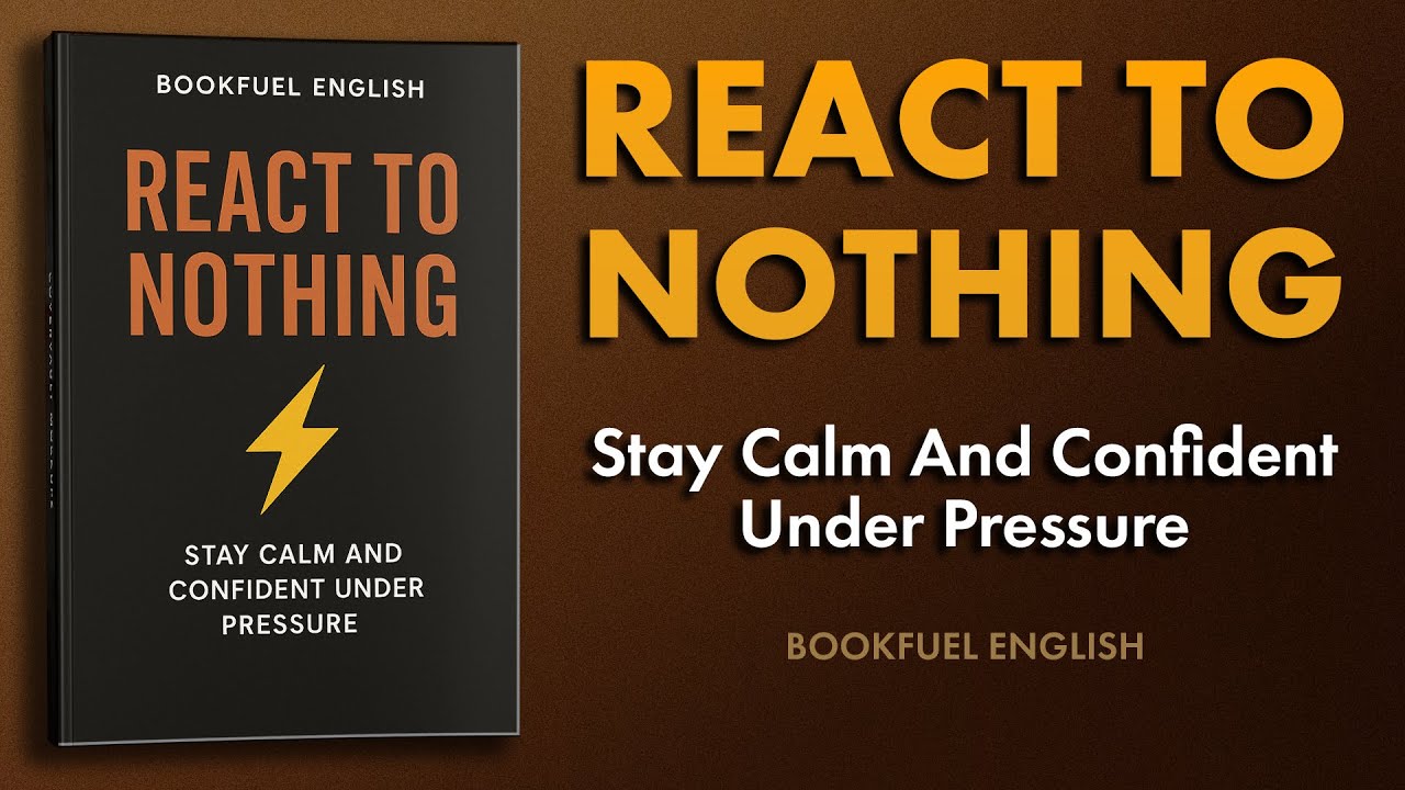 React to Nothing &ndash; Build Dangerous Confidence (Full Audiobook) | BookFuel English