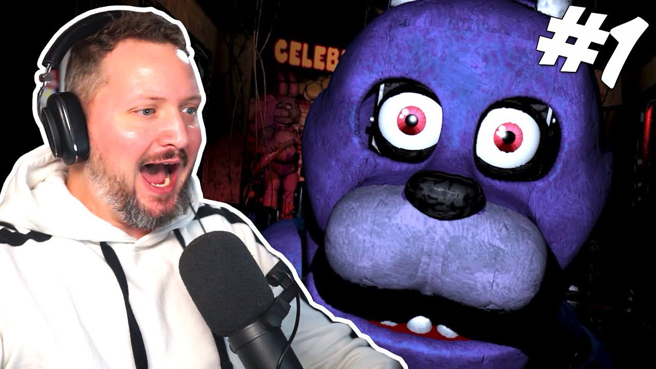 😱HVORFOR BIDER DEN!? - Five Nights At Freddys Dansk Ep 1