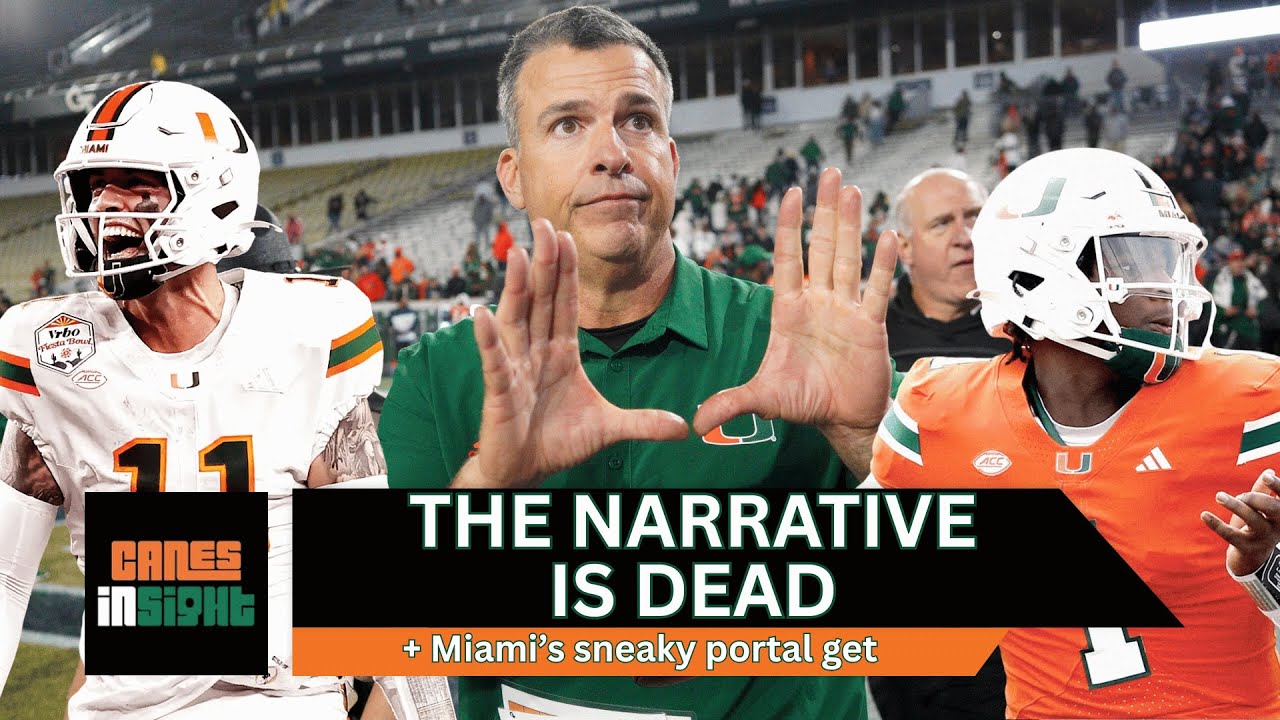 CanesInSight PM: The Mario Cristobal narrative is OVER! + Miami's SNEAKY GOOD portal get