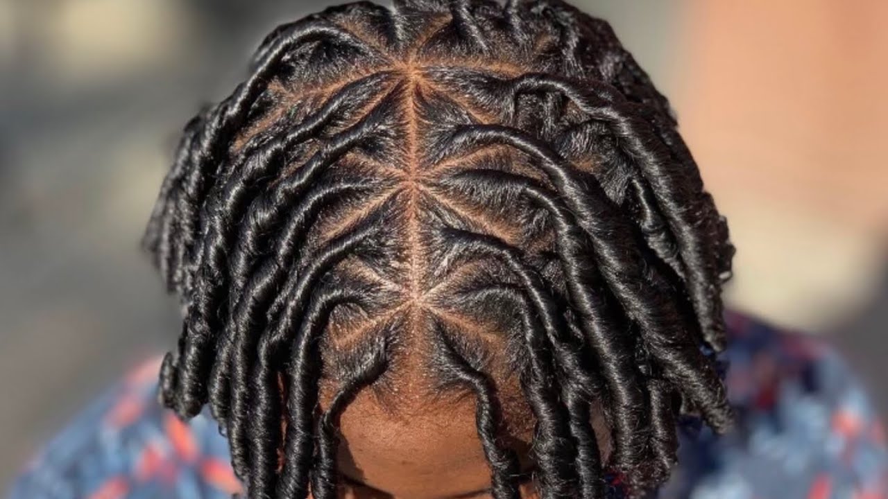 How to: Get perfect Triangle Part Starter Locs😍🔻🔺