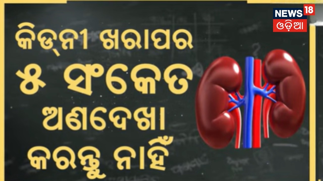 କିଡନୀ ଖରାପର ସଙ୍କେତ? Kidney Disease Symptoms | Early Signs of Kidney Failure | Odia News