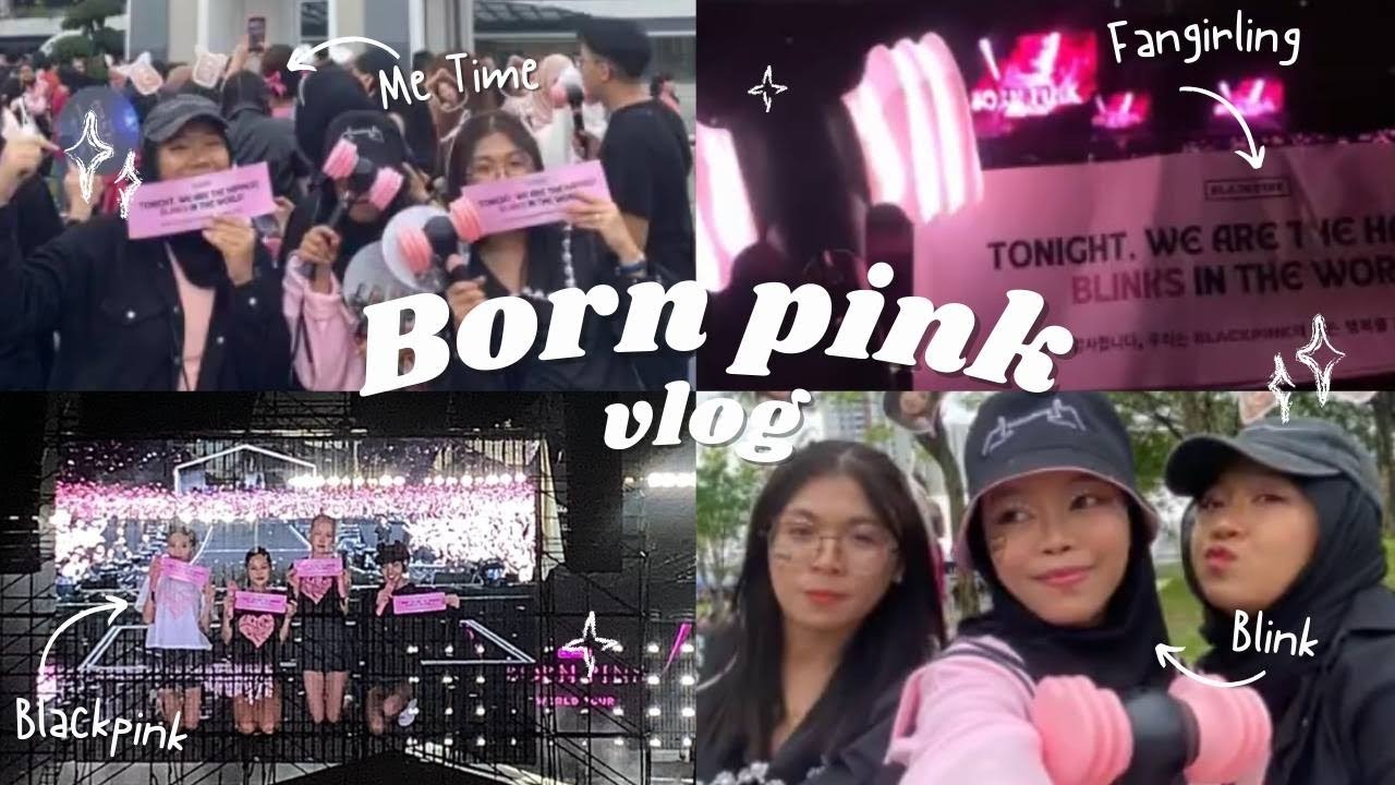 Concert vlog 🌷 : Finally seeing BLACKPINK - Born Pink Tour Kuala Lumpur ♡