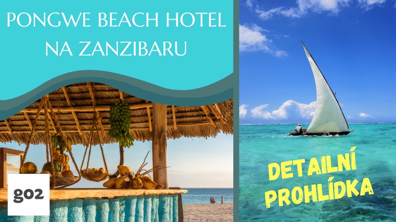 Pongwe Beach Hotel na Zanzibaru | detailní a osobní prohlídka hotelu