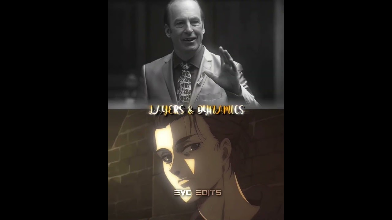 Better Call Saul Vs Attack On Titan #shorts #attackontitan #bettercallsaul #erenyeager