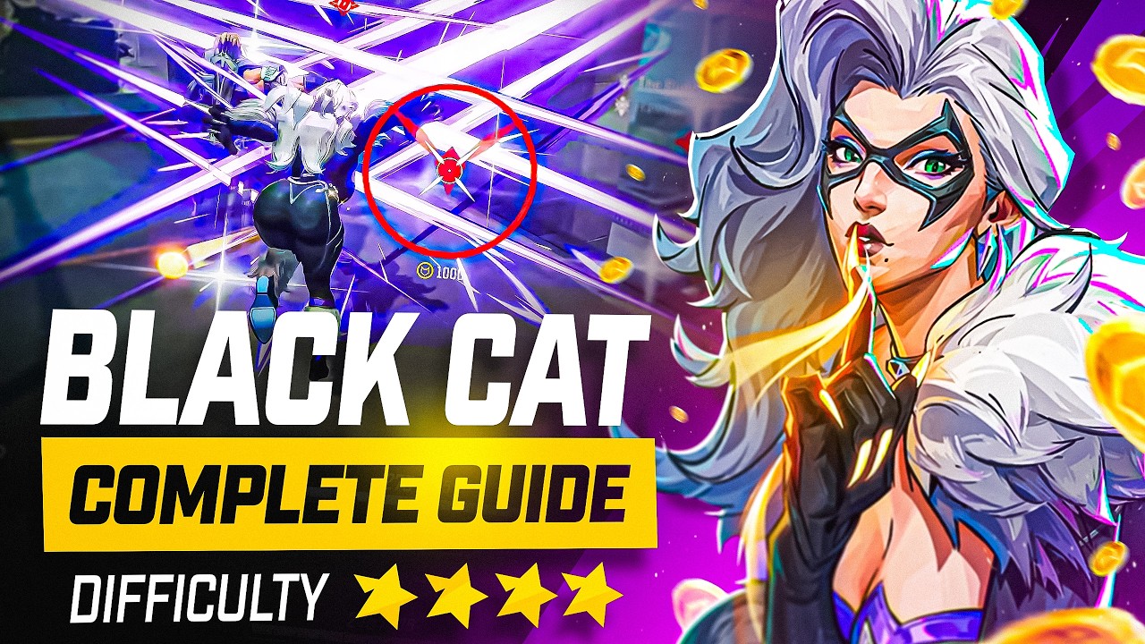 Полное руководство по игре Black Cat! Лучшая комбинация для мгновенного убийства, лучшее управлен...