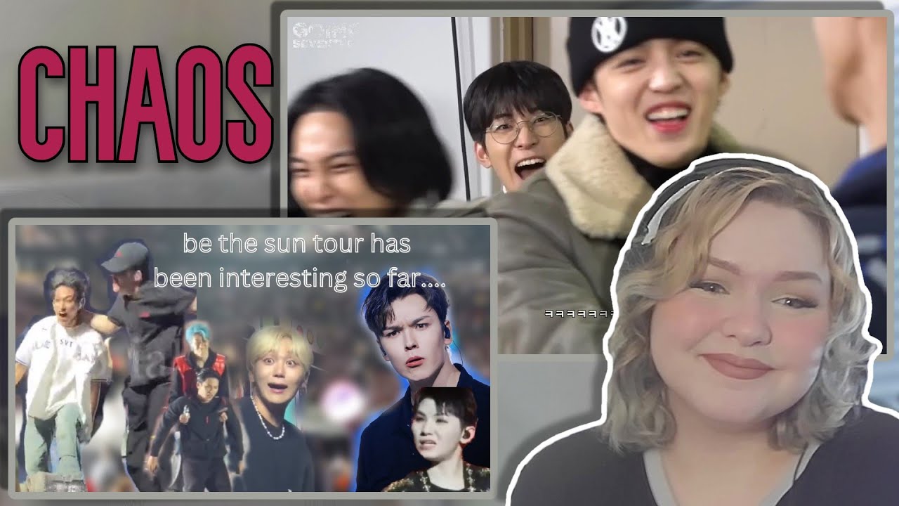 Seventeen Being Chaotic, SVT Moments because DARUMDARIMDA, SVT Concerts are Way Too Chaotic Reaction