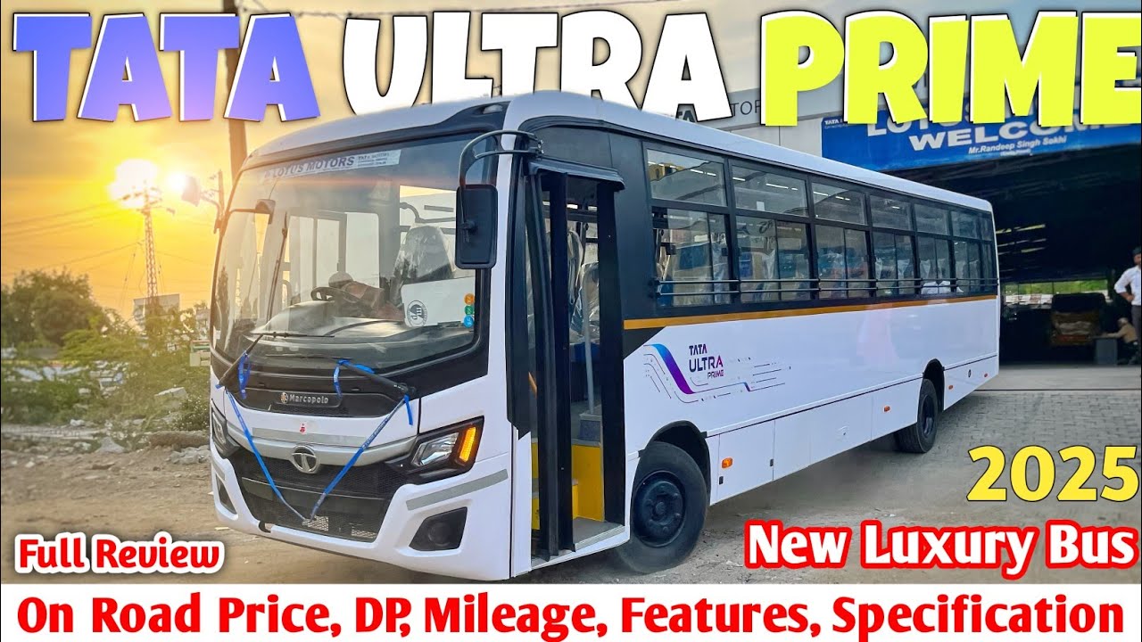 New Tata Ultra Prime 44 Seater Bus Review 2025 || Price Mileage Features Specification ||