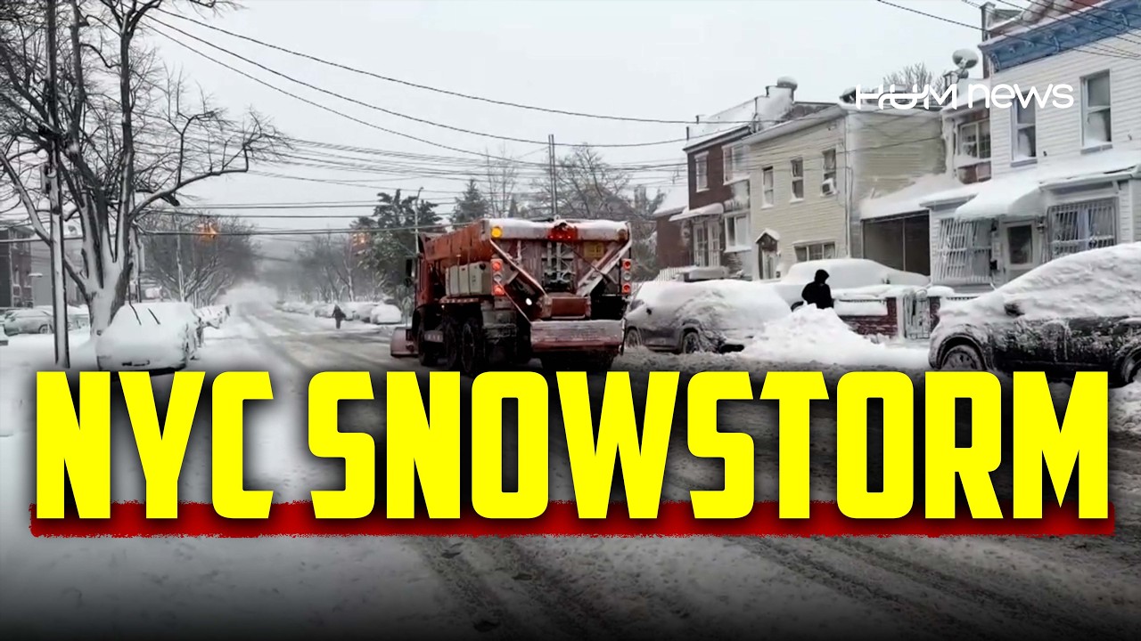 New York City Buried: Winter Storm Brings Travel to a Halt