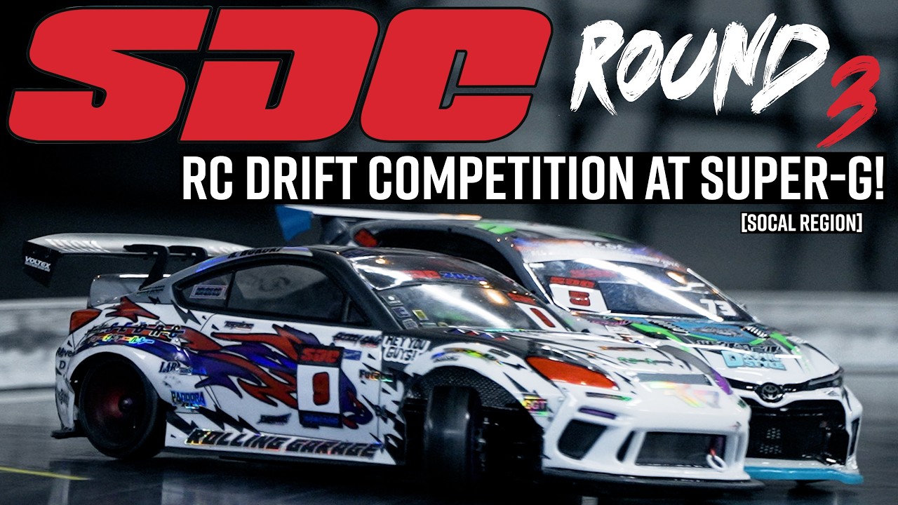 SDC RC DRIFT COMPETITION ROUND 3 SOCAL // Super Drift Competition at Super-G RC Drift Arena 2025
