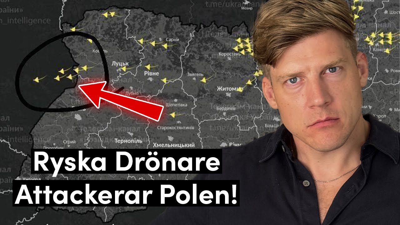 Ryssland ANFALLER POLEN! Massiv Dr&ouml;narattack INATT!