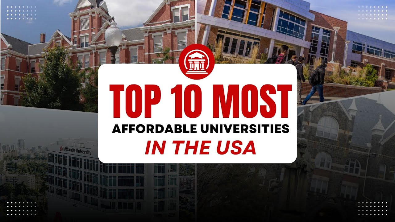 Top 10 Affordable Universities in USA For International Students | Cheapest Universities in USA