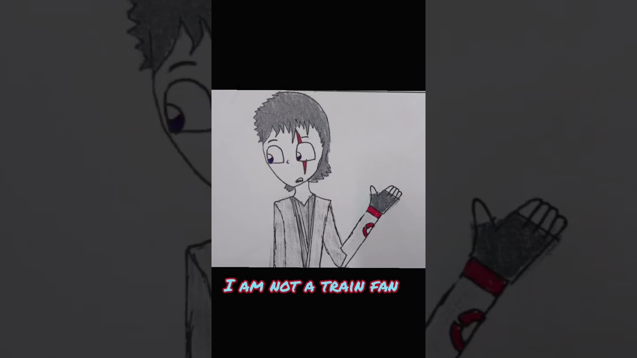 ok fine I am a train fan #art #trains #steamlocomotive #ttte #comicskit #comics