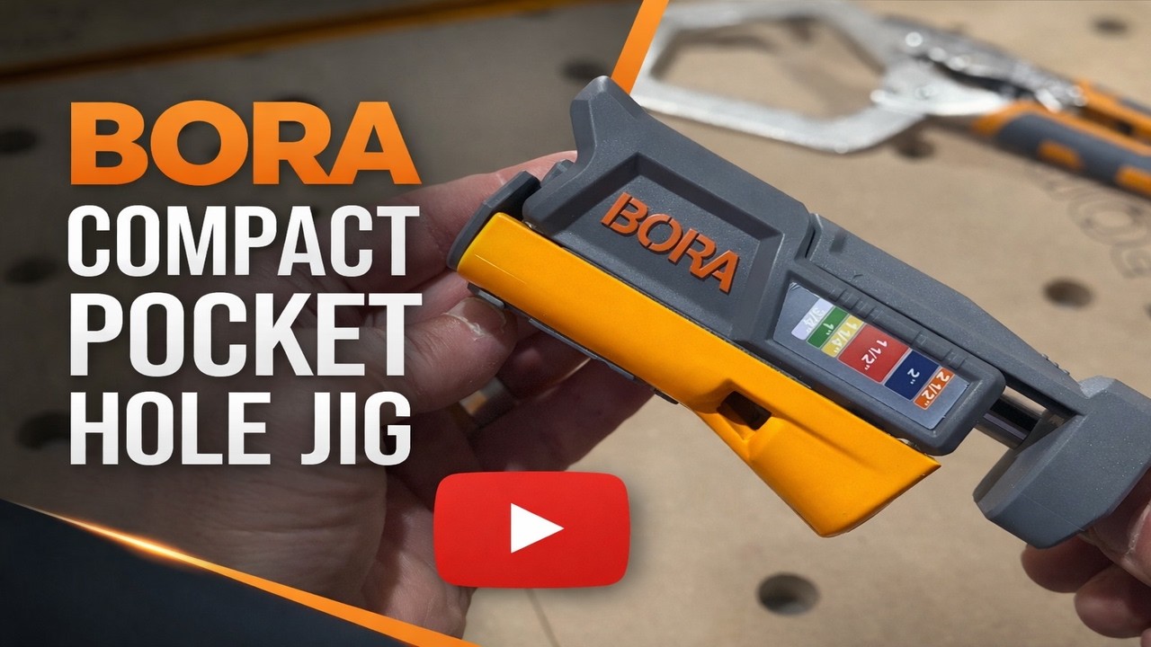 Using the Bora Compact Pocket Hole Jig