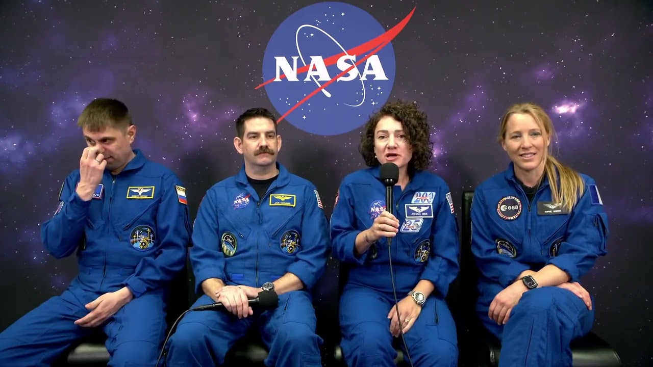 NASA's Crew-12 answers questions from quarantine before launch this week from Florida