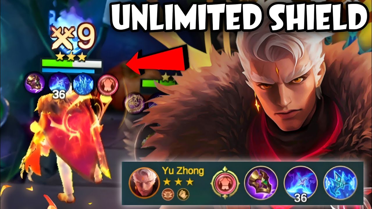 CRAZY SHIELD !! DAUNTLESS YUZHONG COMMANDER KARINA !! MAGIC CHESS GO GO 