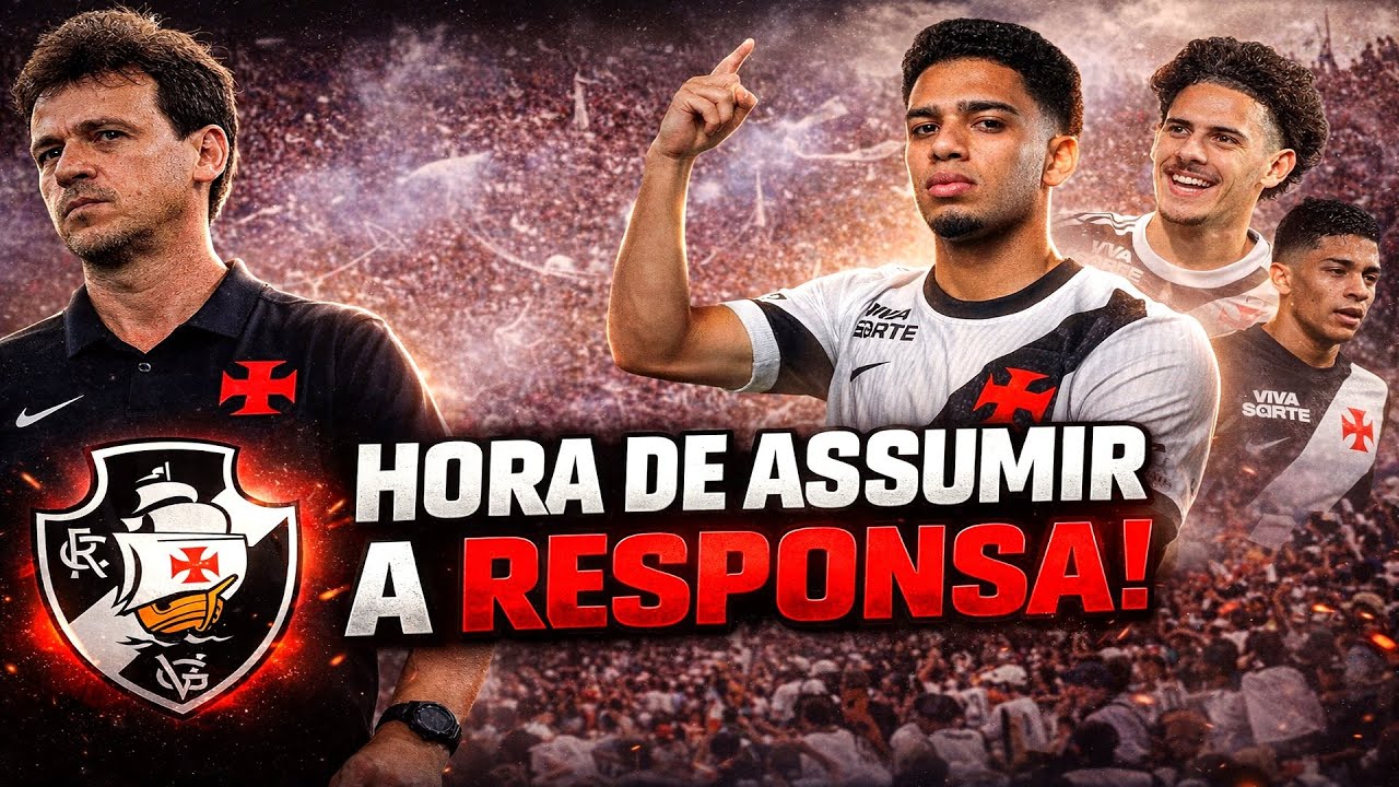 🔴 AO VIVO: HORA DE ASSUMIR A RESPONSA! DINIZ E ELENCO NA PRESSÃO NO VASCO!