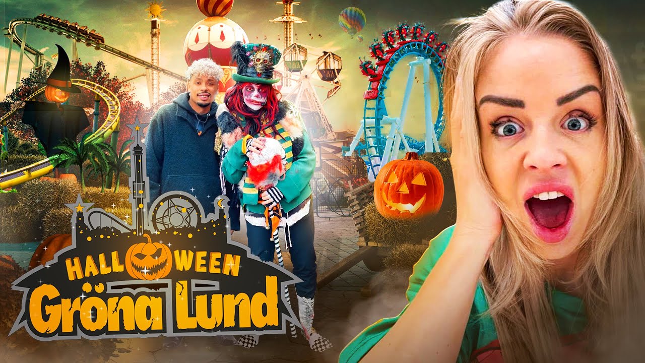 Testar ALLA SPÖKHUS På GRÖNALUND + Överraskar Tomas