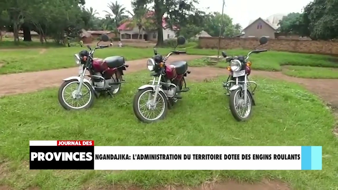 Ngandajika: L’administration du territoire dotée d’engins roulants