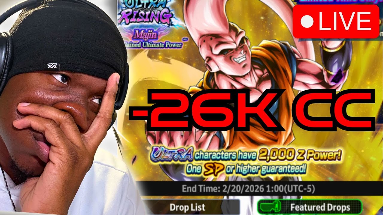🔴Trying to Pull ULTRA Buuhan Again Live... (DRAGON BALL LEGENDS)