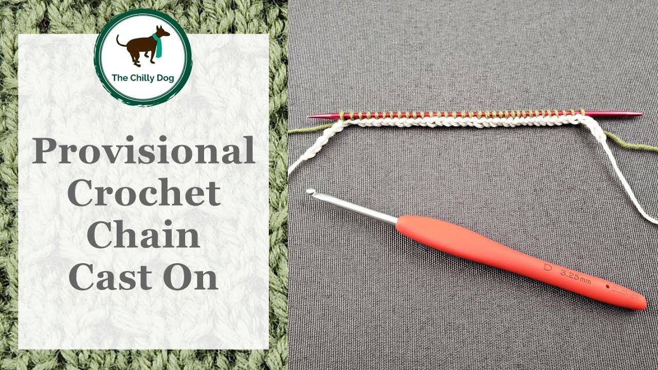 Provisional Crochet Chain Cast On