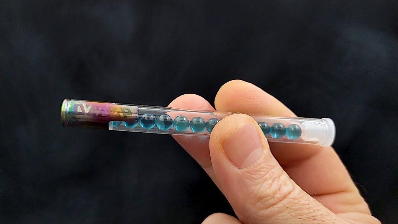 All Glass Beaded Stem for DynaVap Cap Intro