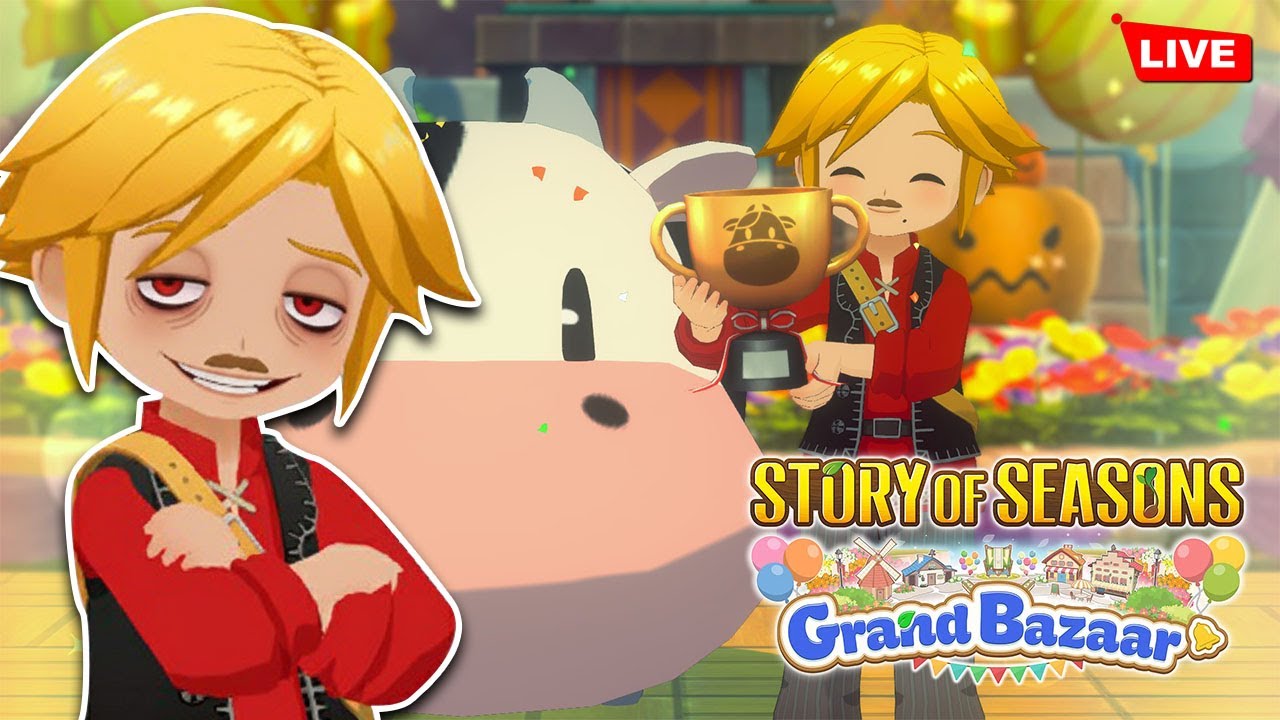 Tinggal 1 Musim lagi Menuju Tahun ke 2  -  Story of Seasons Grand Bazaar (NEW Part 5)