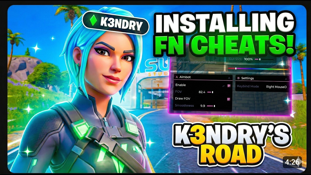 K3ndry | The Best Fortnite Cheat Right Now🎈