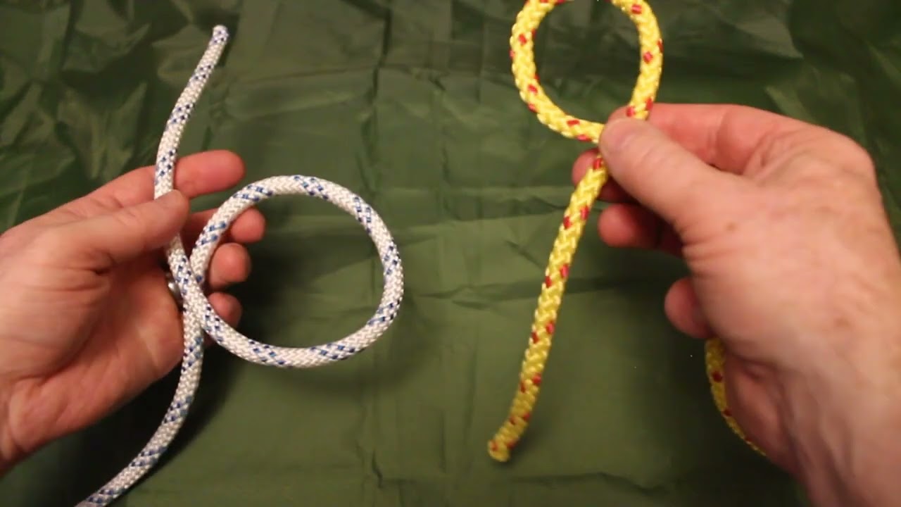 How to tie two ropes together (with a Square knot, Sheet bend & Zeppelin bend)