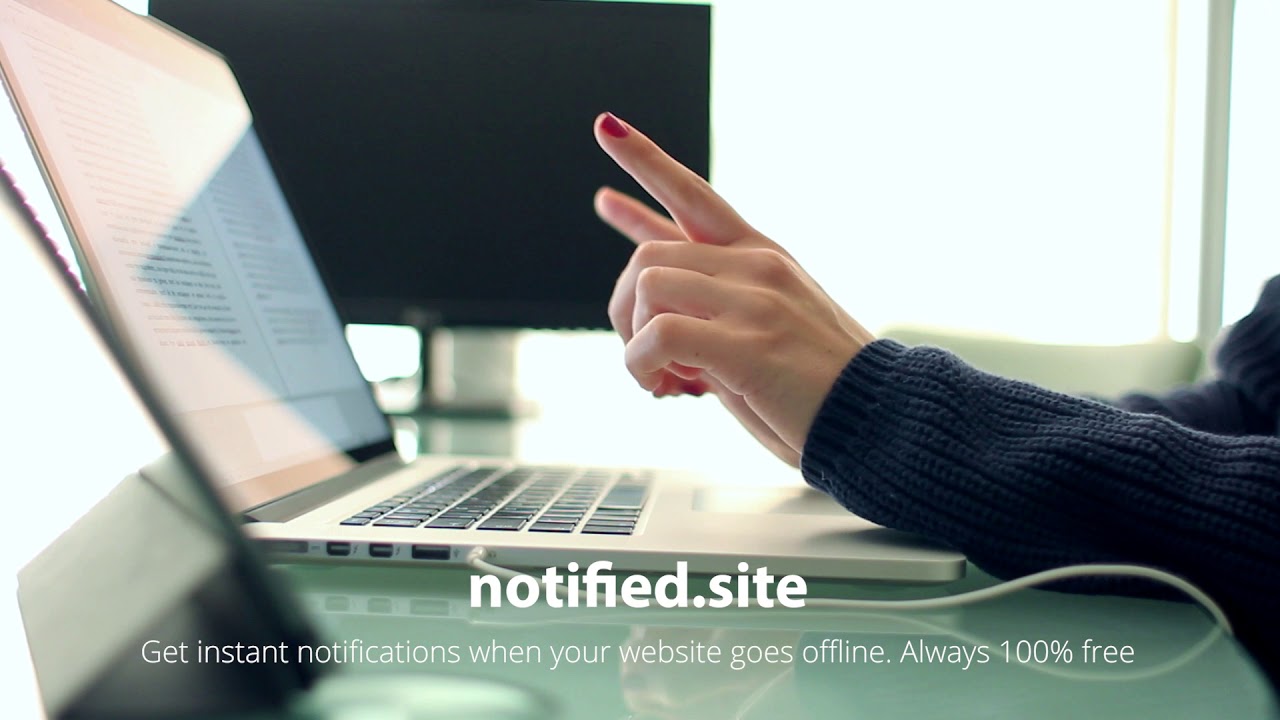 Free Website Uptime Monitoring Service - Notified.Site