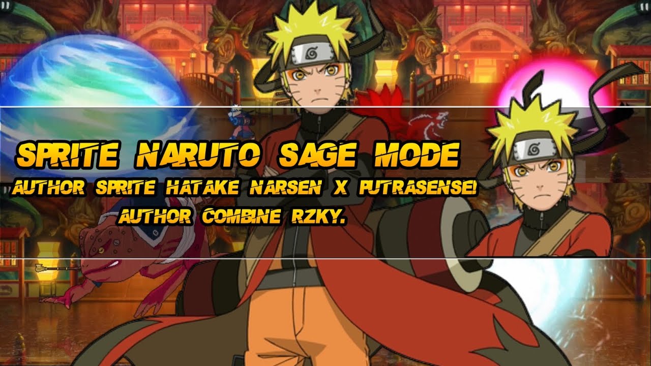 火影战记 | Naruto Senki | Sprite Naruto Sage | By HATAKE x PS |🔸Sprite HD |🔸Free Download