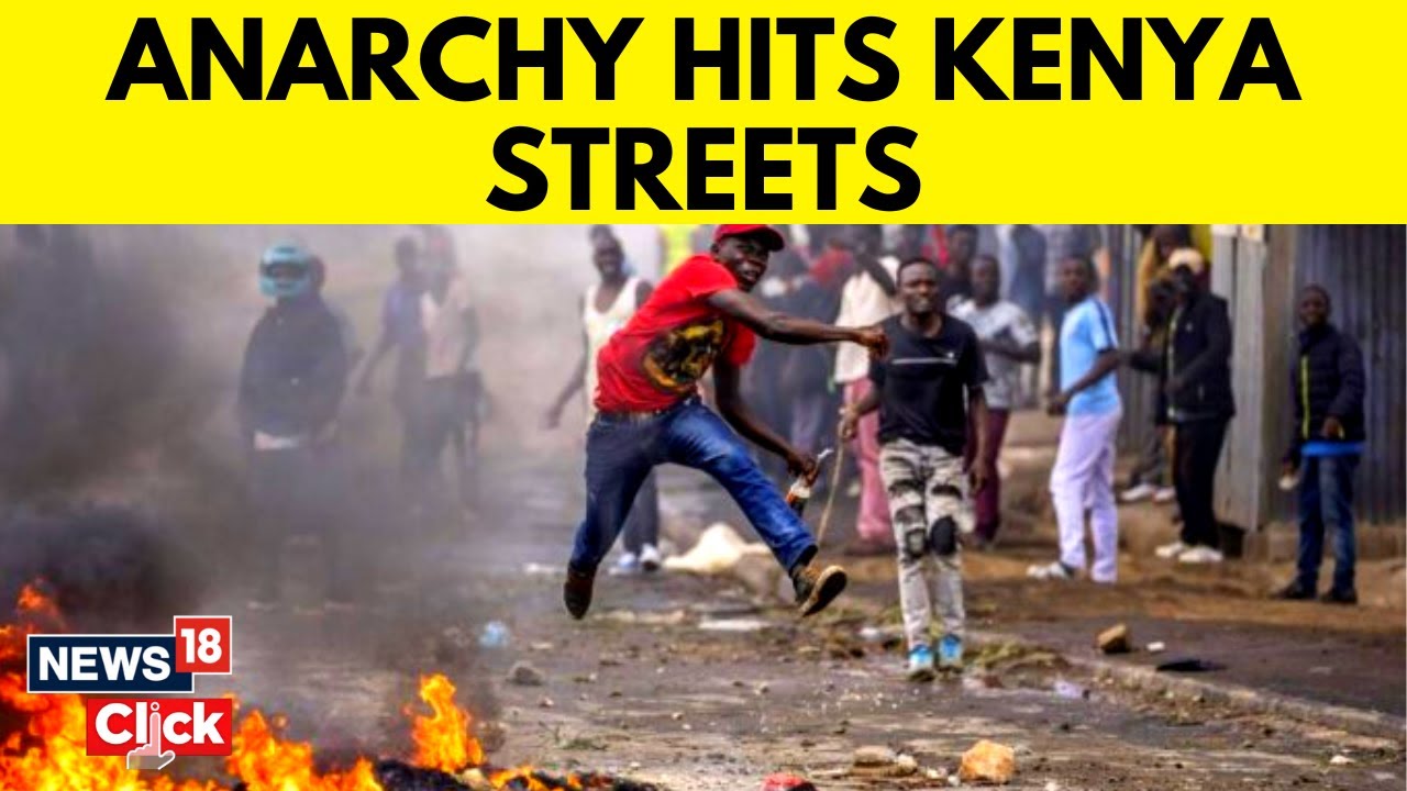 Kenya Riots Today | Anti Government Protests In Kenya Dispersed With Teargas | Kenya Protest 2023