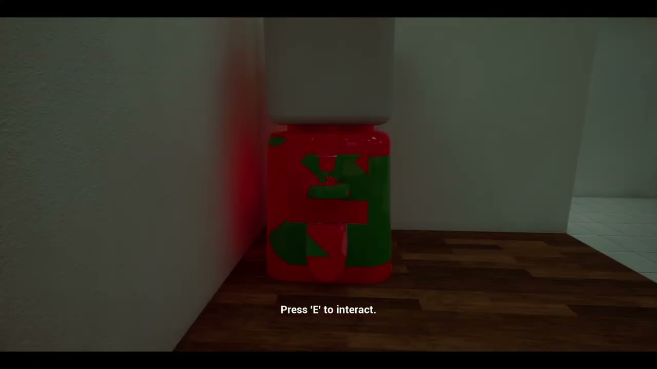 Press 'E' to interact widget.