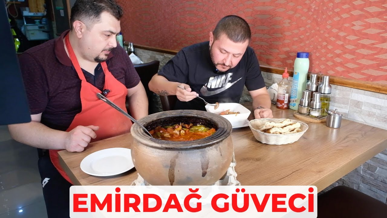 BELÇİKA'DA TAŞ FIRINDA EMİRDAĞ GÜVECİ YAPTIK