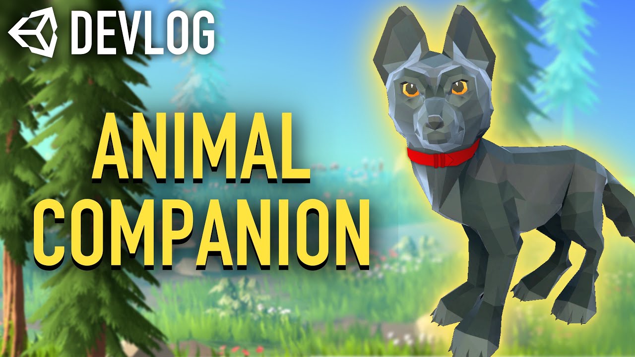 Making a PET COMPANION for my Indie Game - Devlog 🐺