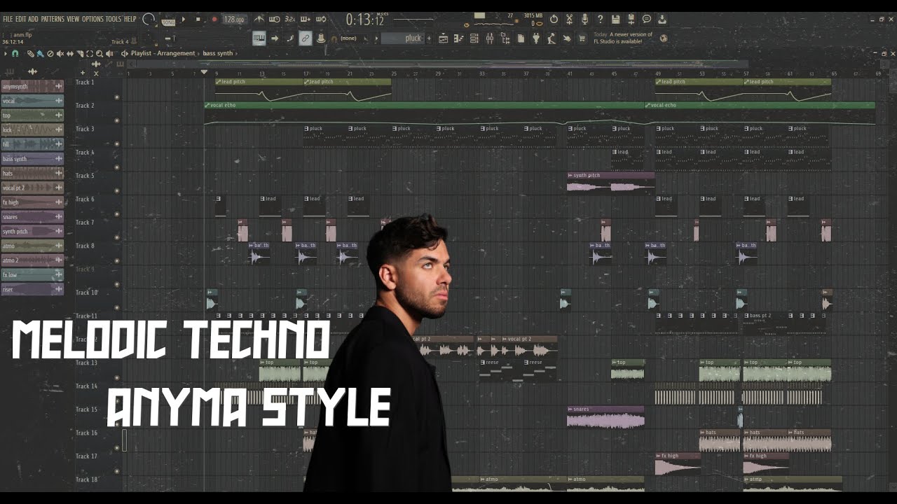 FREE MELODIC TECHNO (ANYMA STYLE) + FREE FLP/STEMS DOWNLOAD