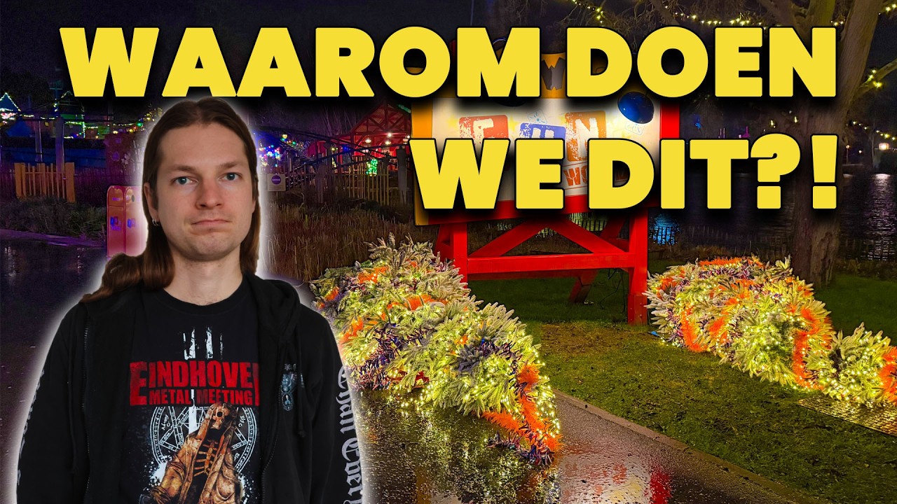 DROEVIGE dag in WALIBI BELGIUM!