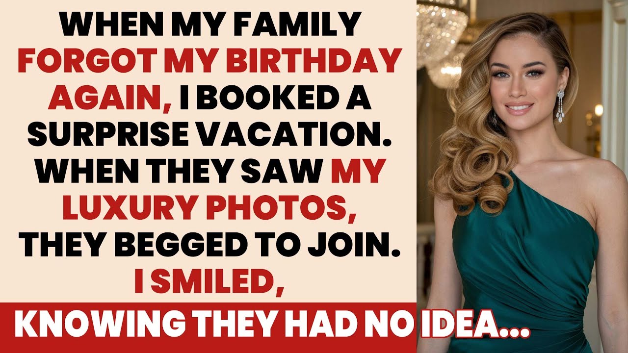 When My Family Forgot My Birthday, I Booked a Luxury Vacation That Made Them Beg to Join | Revenge