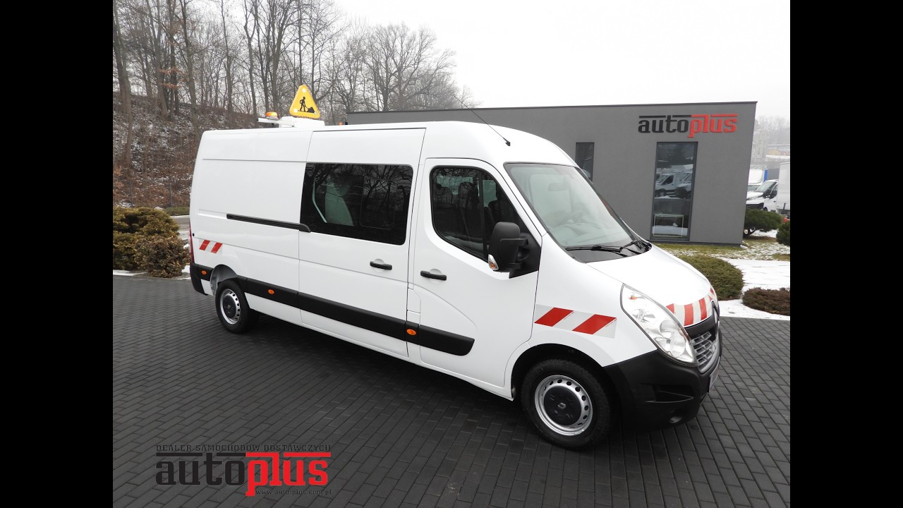 RENAULT MASTER FURGON BRYGADÓWKA 7 MIEJSC TEMPOMAT 727520 AUTO-PLUS.COM.PL TEL. +48 607 888 556