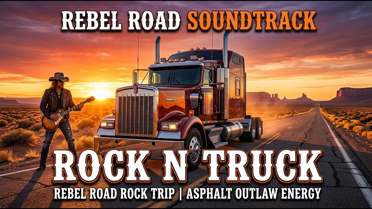Rock N Truck – Rebel Road Trip Asphalt Rock | Outlaw Driving Music