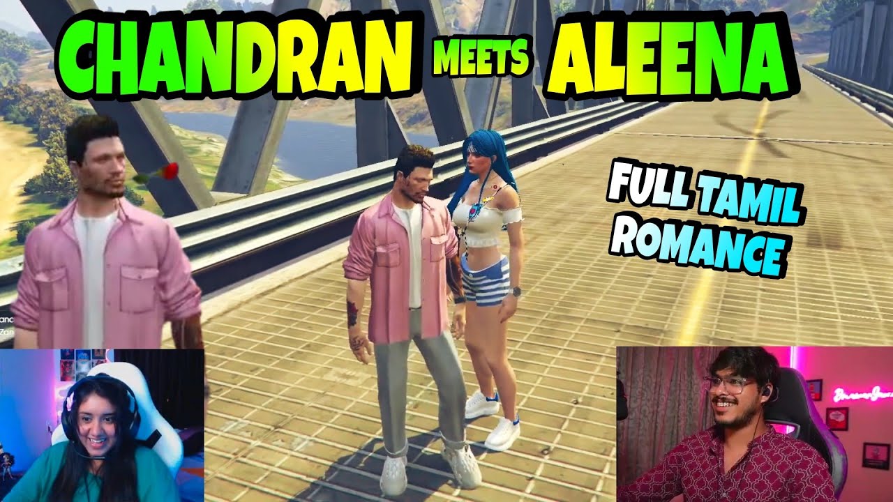 Chandran Meets Aleena 😌❤️ Tamil അറിയോ Chandra 😅 Full Romantic Chandran 😂😁 Funny Moments 👀💯