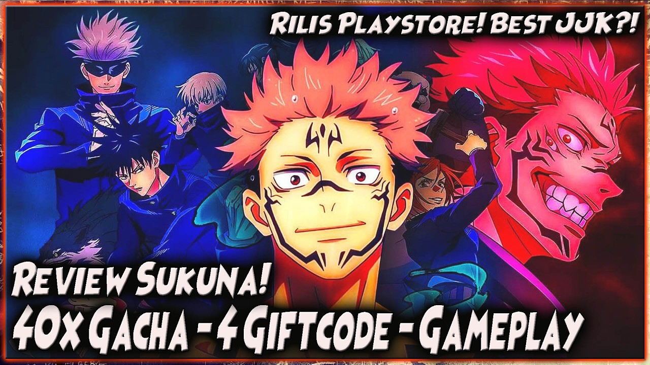RILIS INDO! BUY & REVIEW SUKUNA - 40x GACHA - 4 GIFTCODE - GAMEPLAY 🔥 JUJUTSU KAISEN BOUND SPIRITS