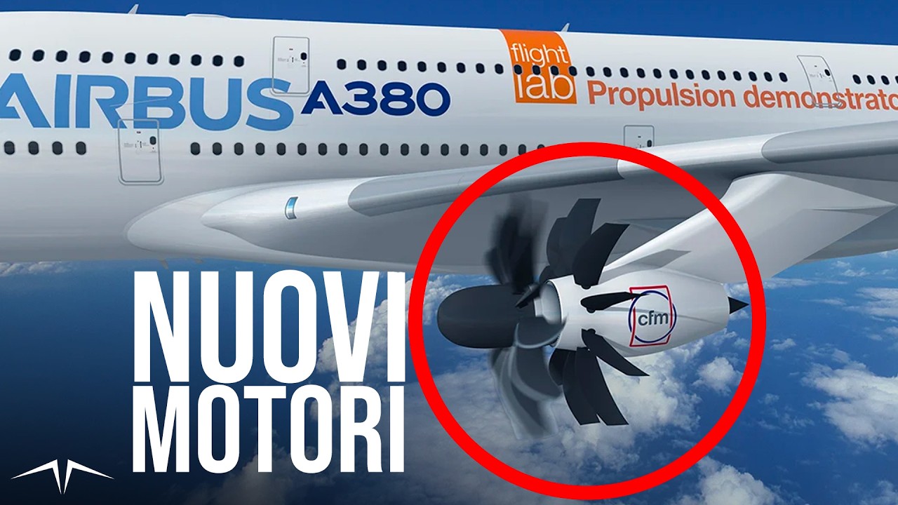 MOTORI APERTI e ALI PIEGHEVOLI: i NUOVI AIRBUS sono ASSURDI
