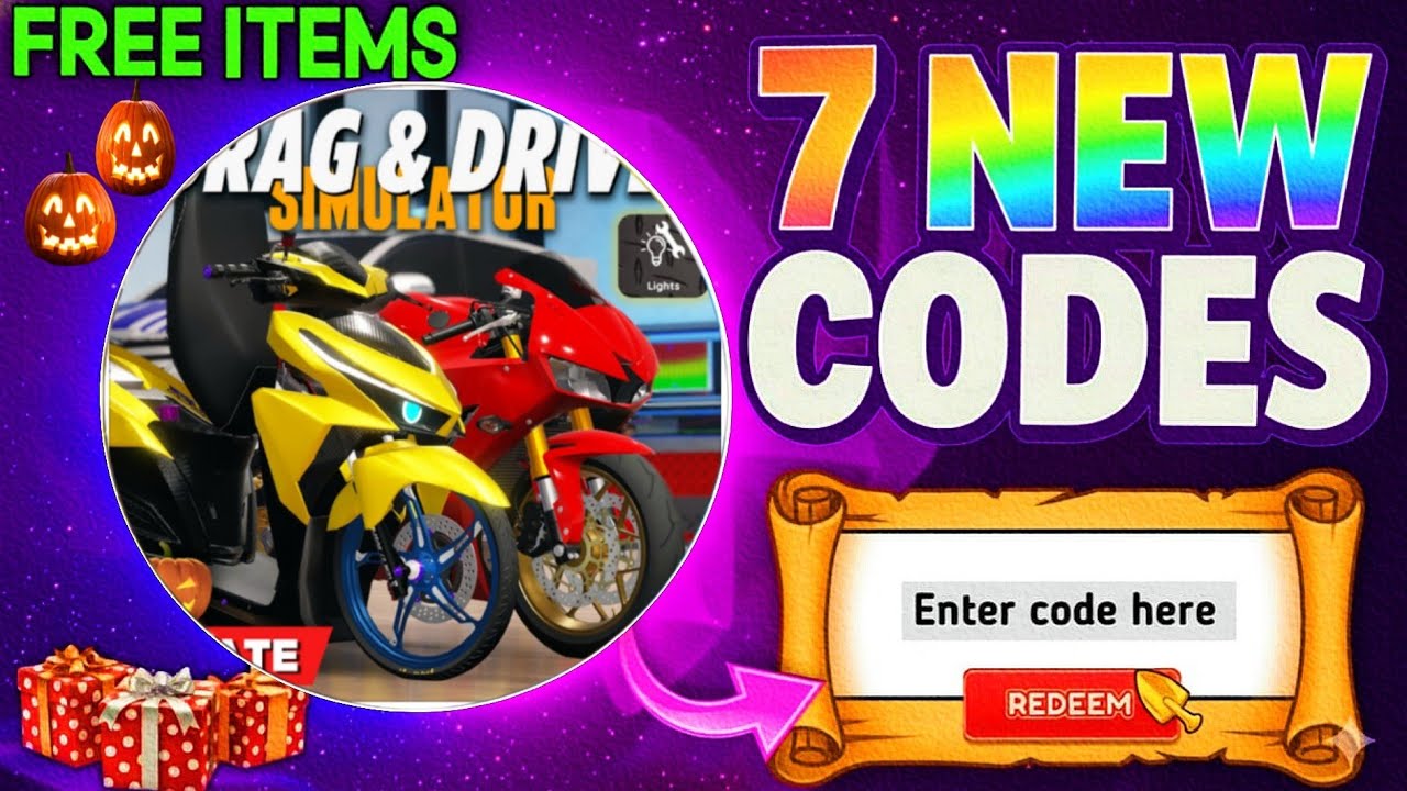 *СЕКРЕТНОЕ ОБНОВЛЕНИЕ!* | КОДЫ Drag & Drive Simulator НОЯБРЬ 2025 (ROBLOX Drag & Drive Simulator)