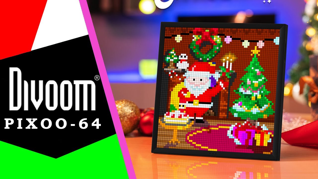 Divoom Pixoo 64 🌁 Programowalny panel ramka LED cyfrowa / Recenzja 4K