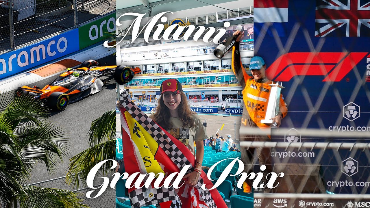 F1 MIAMI GRAND PRIX (Lando's first win, meeting drivers, race weekend)