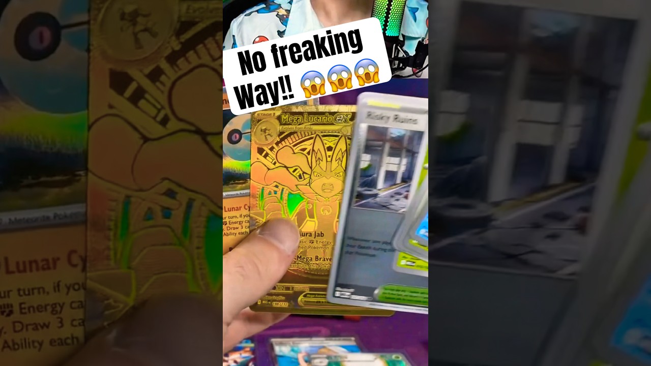 WYCIĄGNĘLIŚMY NAJRZADSZĄ KARTĘ POK&Eacute;MON W MEGA EVOLUTION!✨