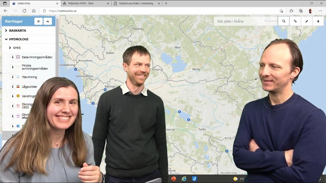 Webbinarie: VattenAtlas - Hur använder jag kartverktyget och varför?